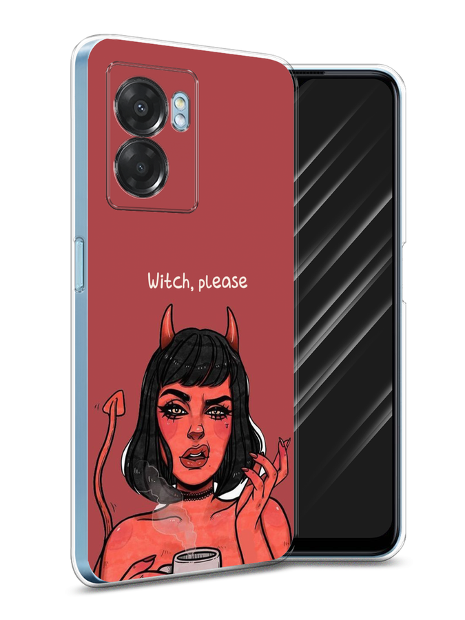

Чехол Awog на Oppo A57 5G/A56s/OnePlus Nord N300 5G "Evil Girl", Разноцветный, 2510250-6