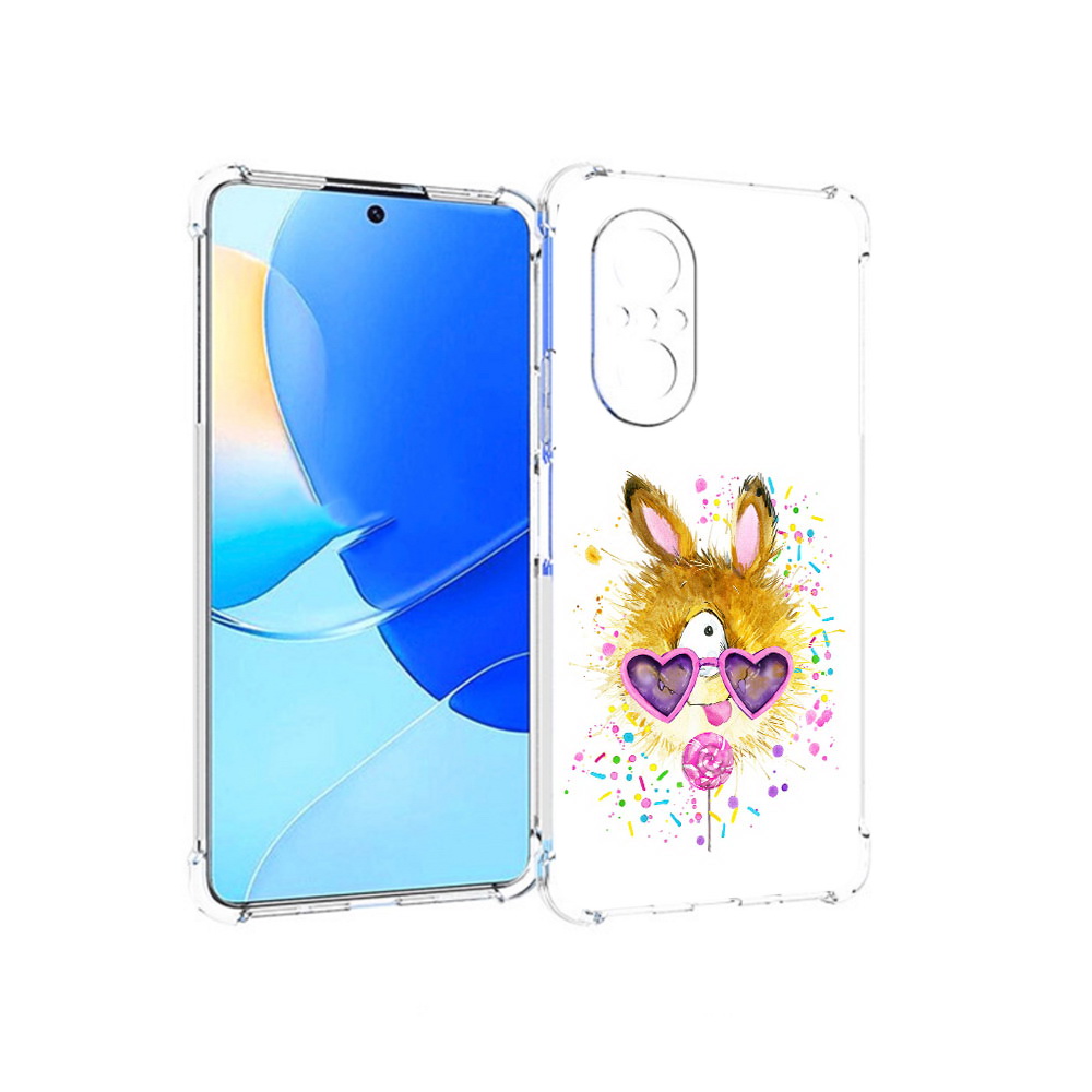 

Чехол MyPads Tocco для Huawei Nova 9 SE Чупя, Прозрачный, Tocco