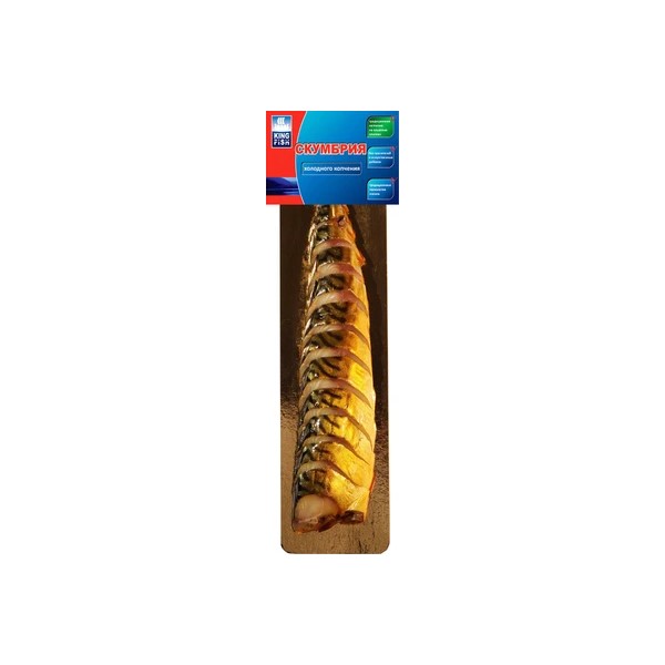 

Скумбрия Kingfish холодного копчения кусочки филе 250 г
