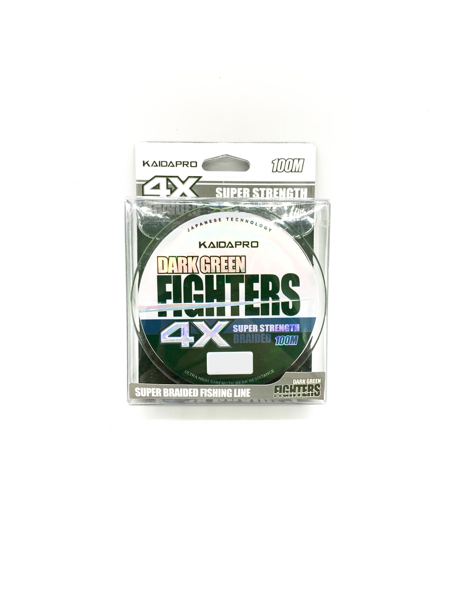 

Плетенка KAIDA PRO FIGHTERS Dark Green 4x100м 0.16мм, PRO FIGHTERS