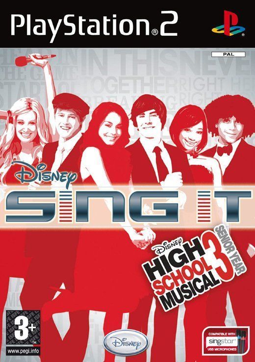 Игра Disney Sing It! High School Musical 3 Senior Year (PS2)