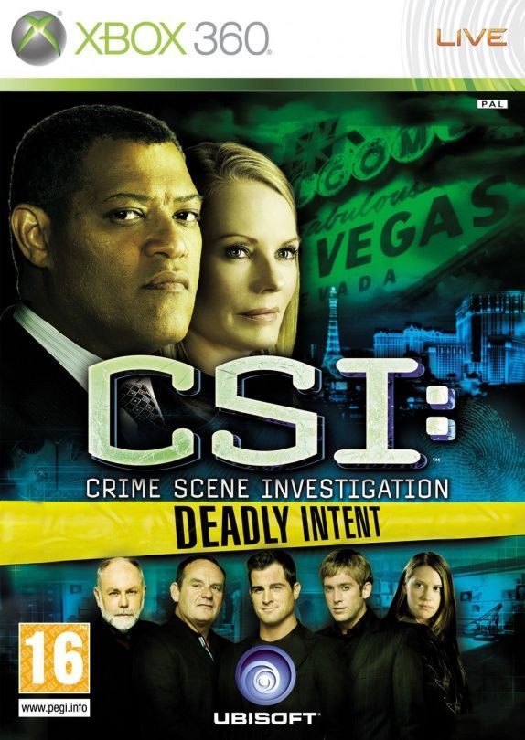Игра CSI: Crime Scene Investigation: Deadly Intent для Microsoft Xbox 360