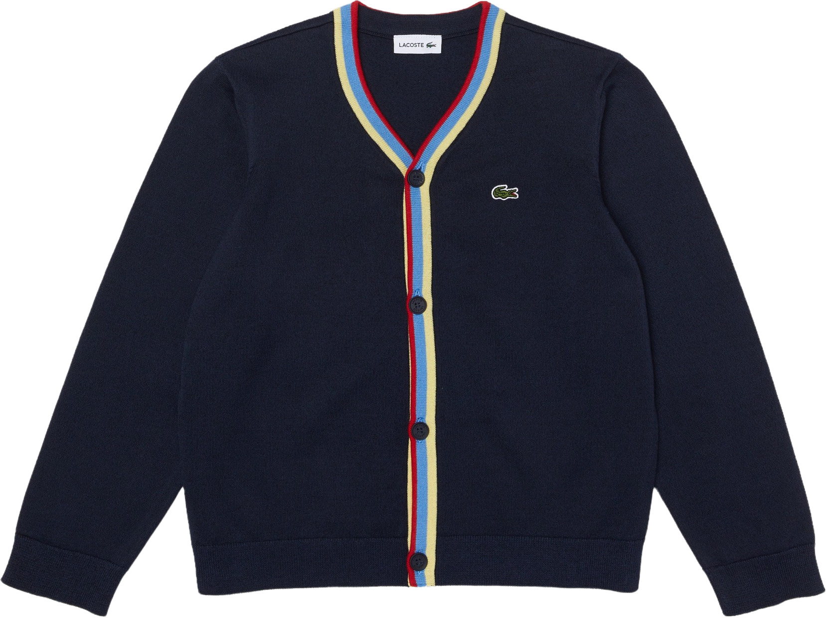 

Кардиган детский Lacoste Cotton Jersey Sweater цв.синий р.140, Cotton Jersey Sweater