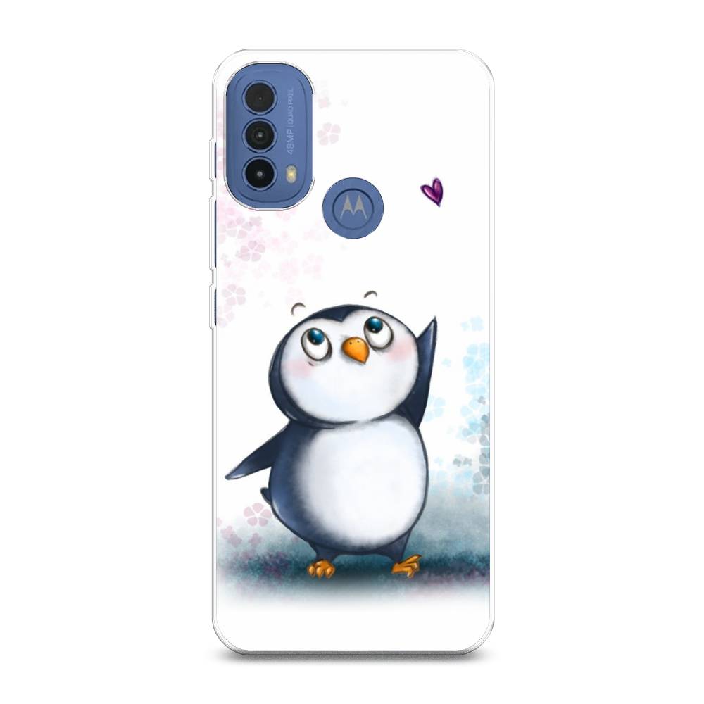 

Чехол Awog на Lenovo K14 Plus/Motorola Moto E20/E30/E40 "Пингвин и сердечко", Разноцветный, 243550-1