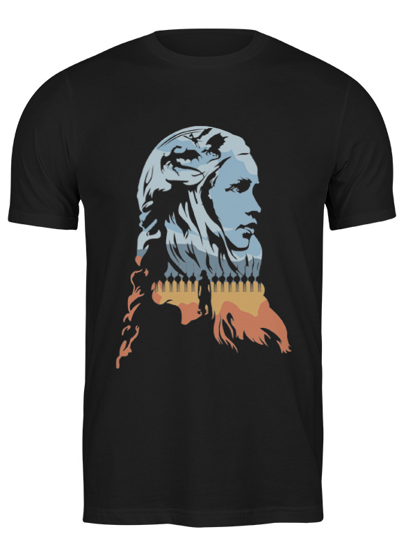 

Футболка мужская Printio Дейенерис таргариен (игра престолов ) черная S, Дейенерис таргариен (игра престолов )