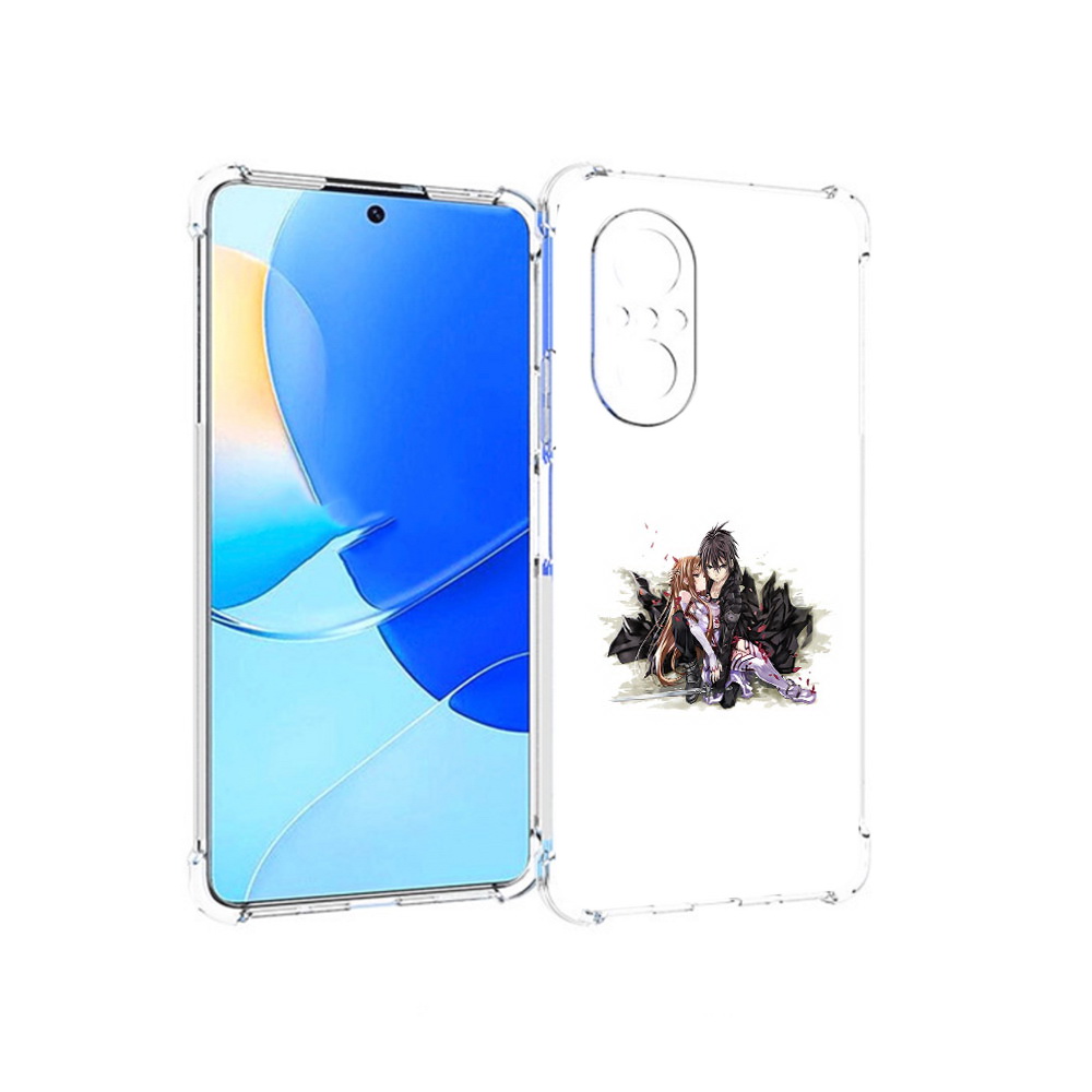 

Чехол MyPads Tocco для Huawei Nova 9 SE аниме асуна, Прозрачный, Tocco