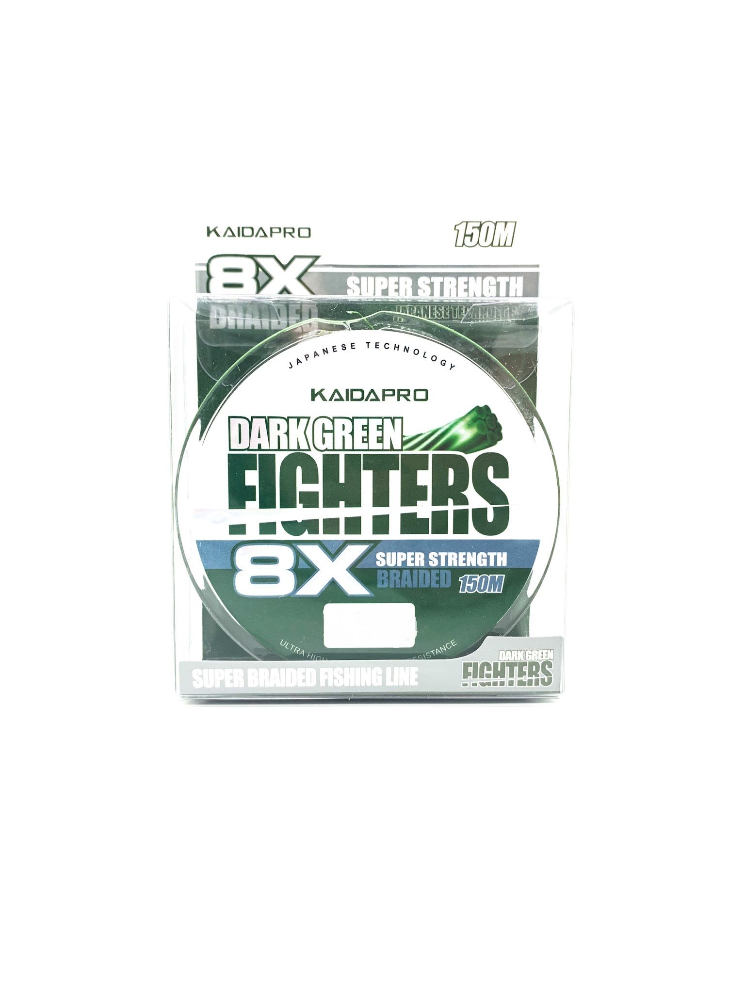 

Плетенка KAIDA FIGHTERS Dark Green 8x150м 0.10мм, FIGHTERS