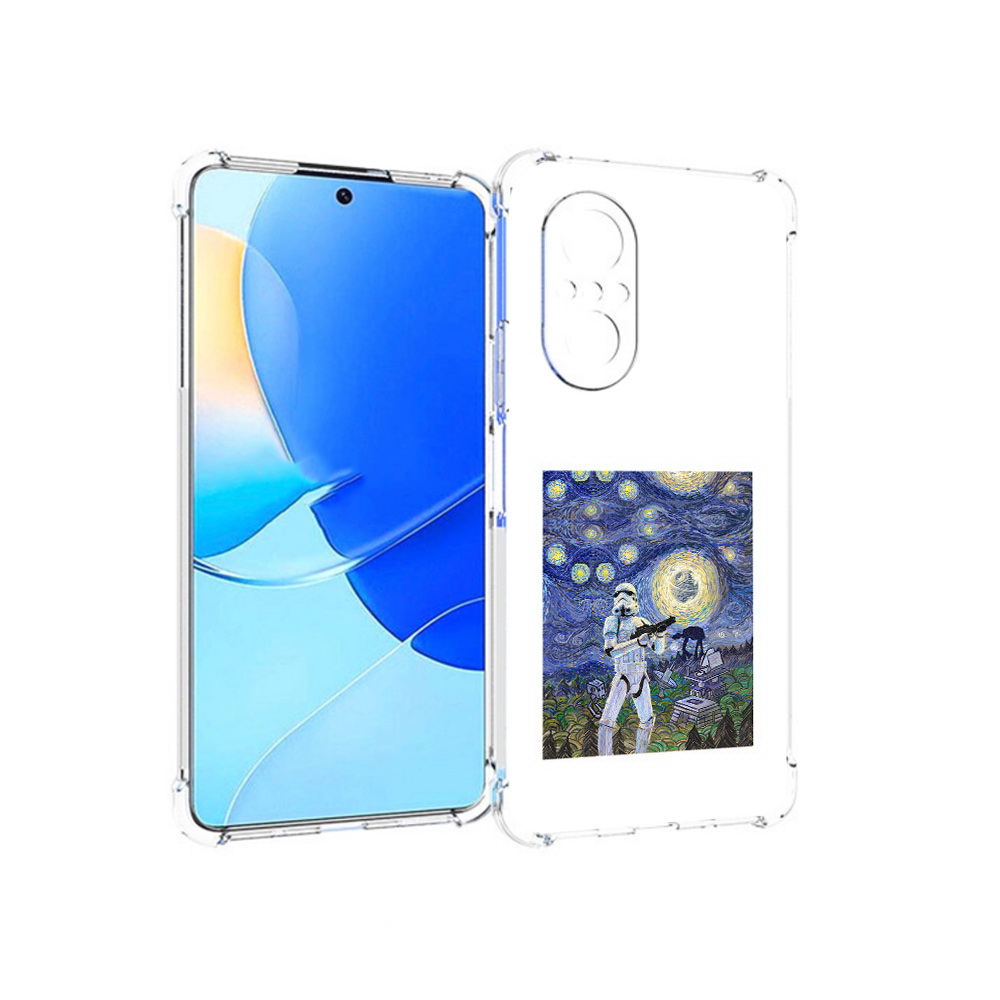 

Чехол MyPads Tocco для Huawei Nova 9 SE star wars звездная ночь, Прозрачный, Tocco