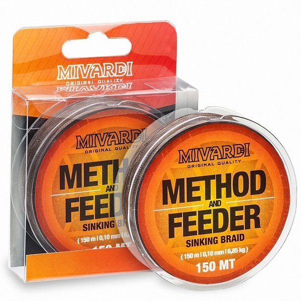 

Леска плетеная MIVARDI METHOD & FEEDER Sinking Braid - 0.14mm/8.65kg/150m - Broun, METHOD & FEEDER Sinking Braid