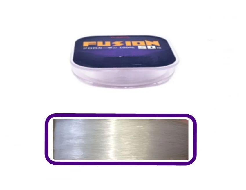 

Леска KAIDA FUSION прозрачная 50м 0,33мм, FUSION