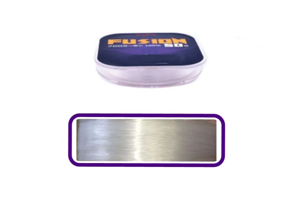 

Леска KAIDA FUSION прозрачная 50м 0,25мм, FUSION