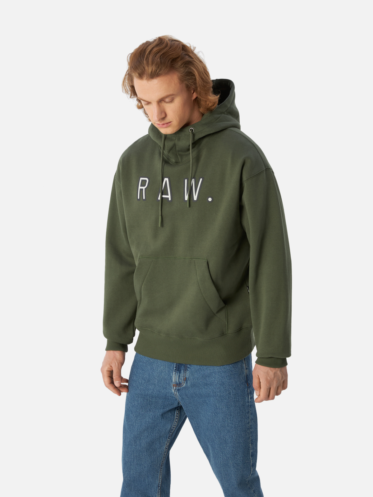

Худи мужское G-Star Raw D22231-A612-8165 зеленое XL, Зеленый, D22231-A612-8165