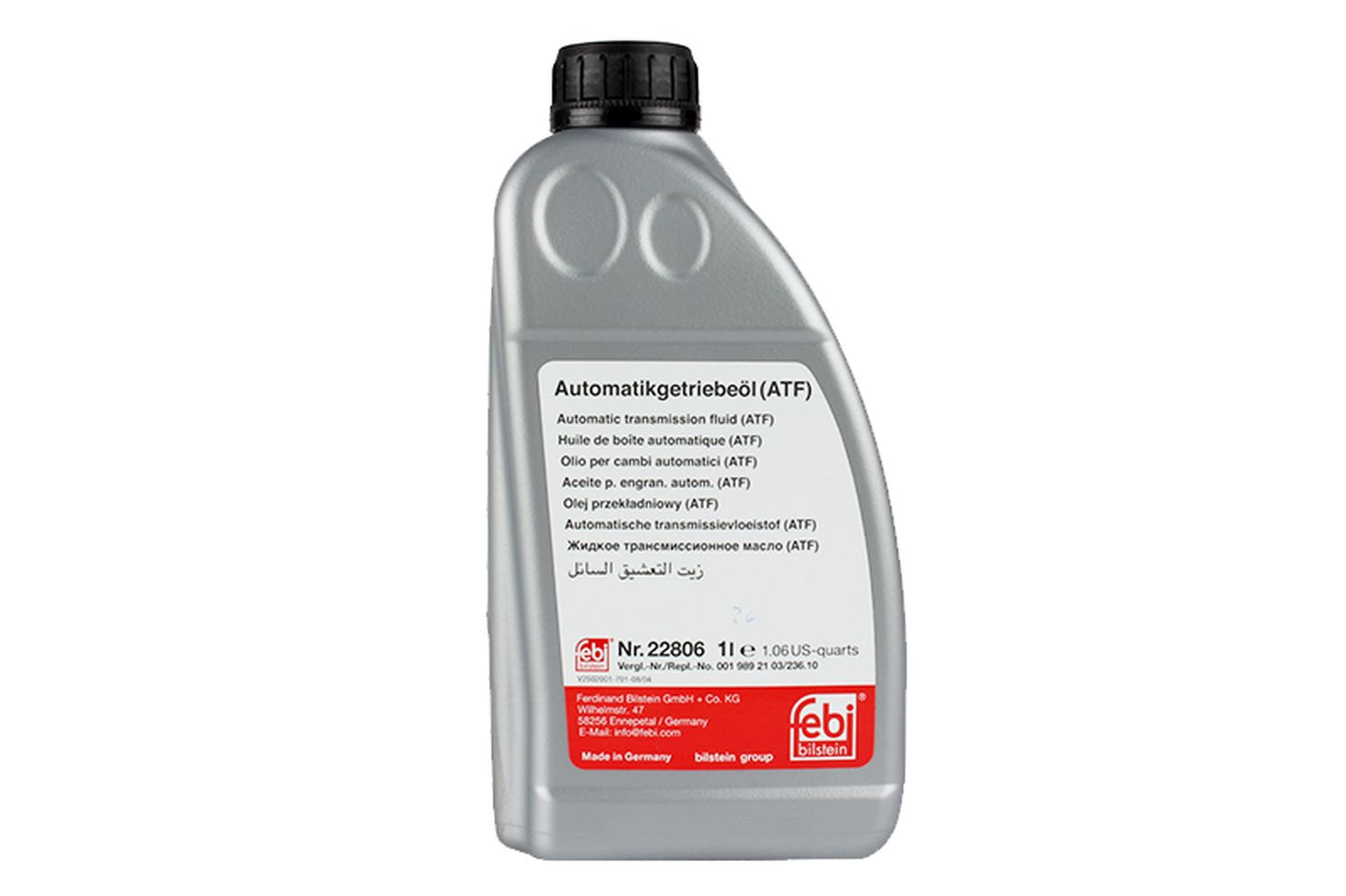

Трансмиссионное масло Febi 22806 ATF Dexron III G