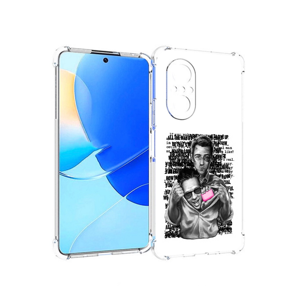 

Чехол MyPads Tocco для Huawei Nova 9 SE бойцовский клуб, Прозрачный, Tocco