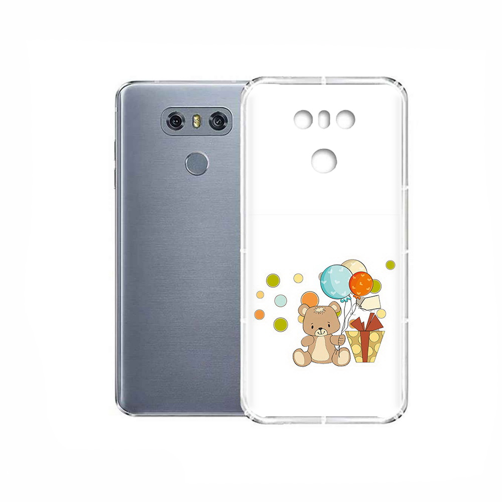 

Чехол MyPads Tocco для LG G6 медвеженок с подарком, Прозрачный, Tocco