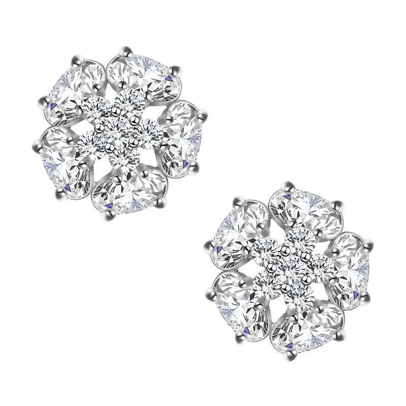 

Серьги из бижутерного сплава Ice&High Collection MS333804, хрусталь, MS333804