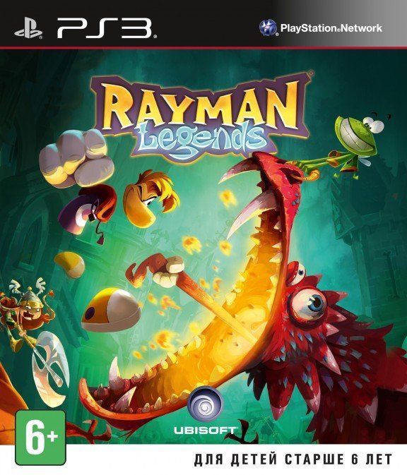 фото Игра rayman legends русская версия (ps3) ubisoft