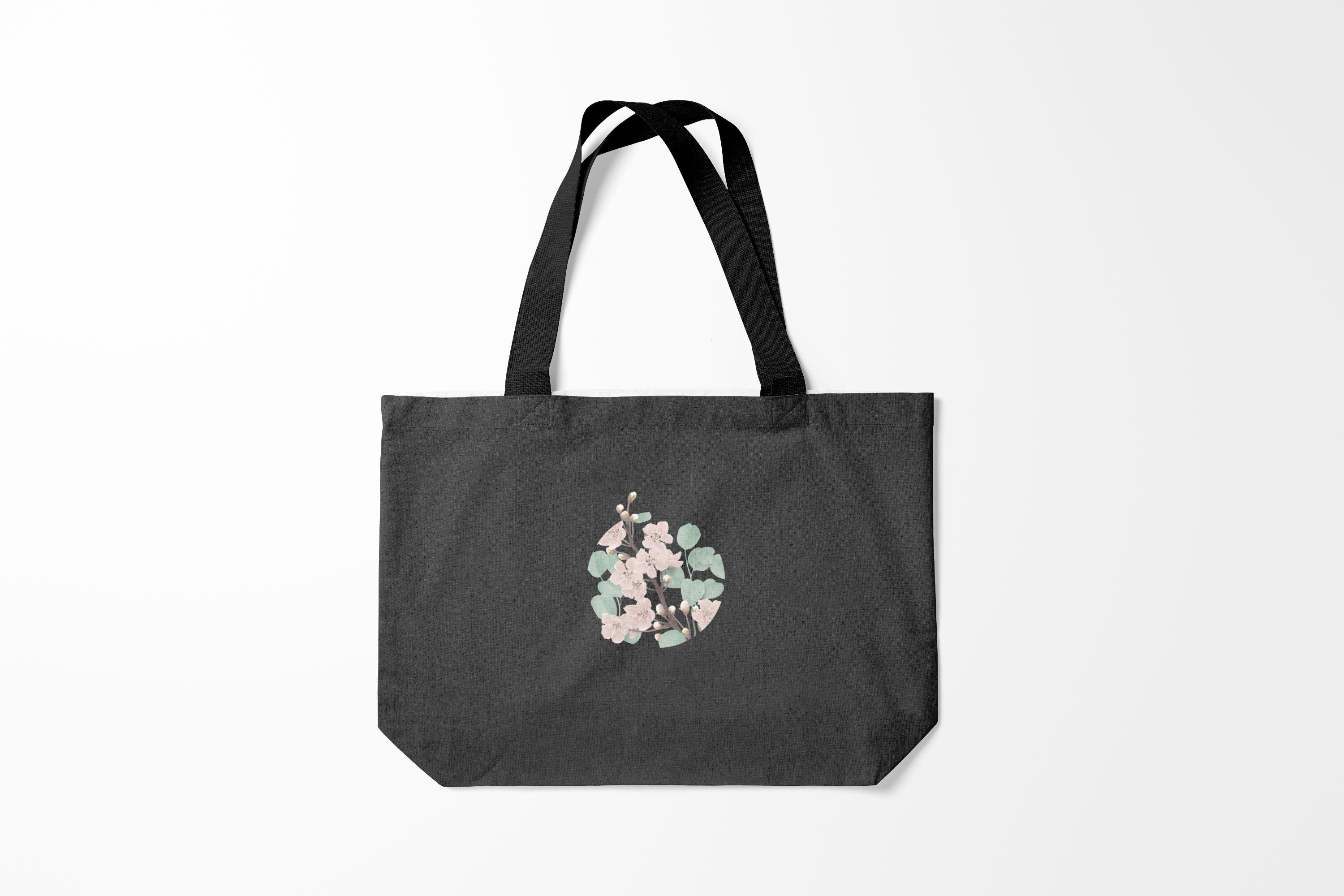 

Сумка шoппер унисекс Burnettie Цветы САКУРА SAKURA, черный, Цветы САКУРА SAKURA