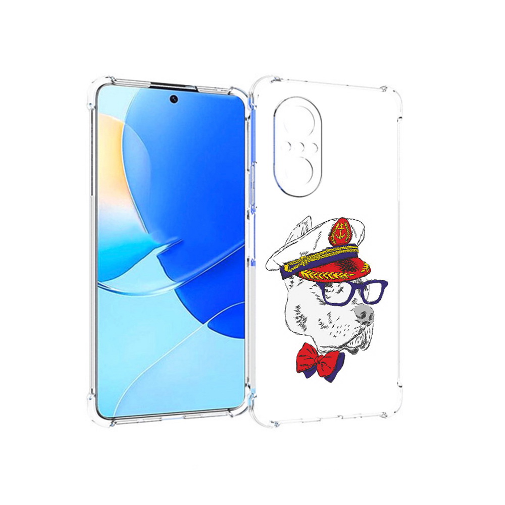 Чехол MyPads Tocco для Huawei Nova 9 SE бульдог