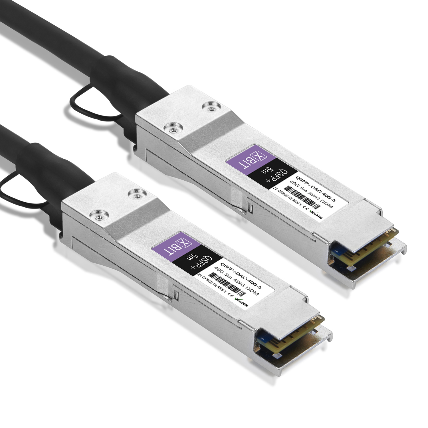 Модуль QSFP+ 40G DAC 5м 26AWG