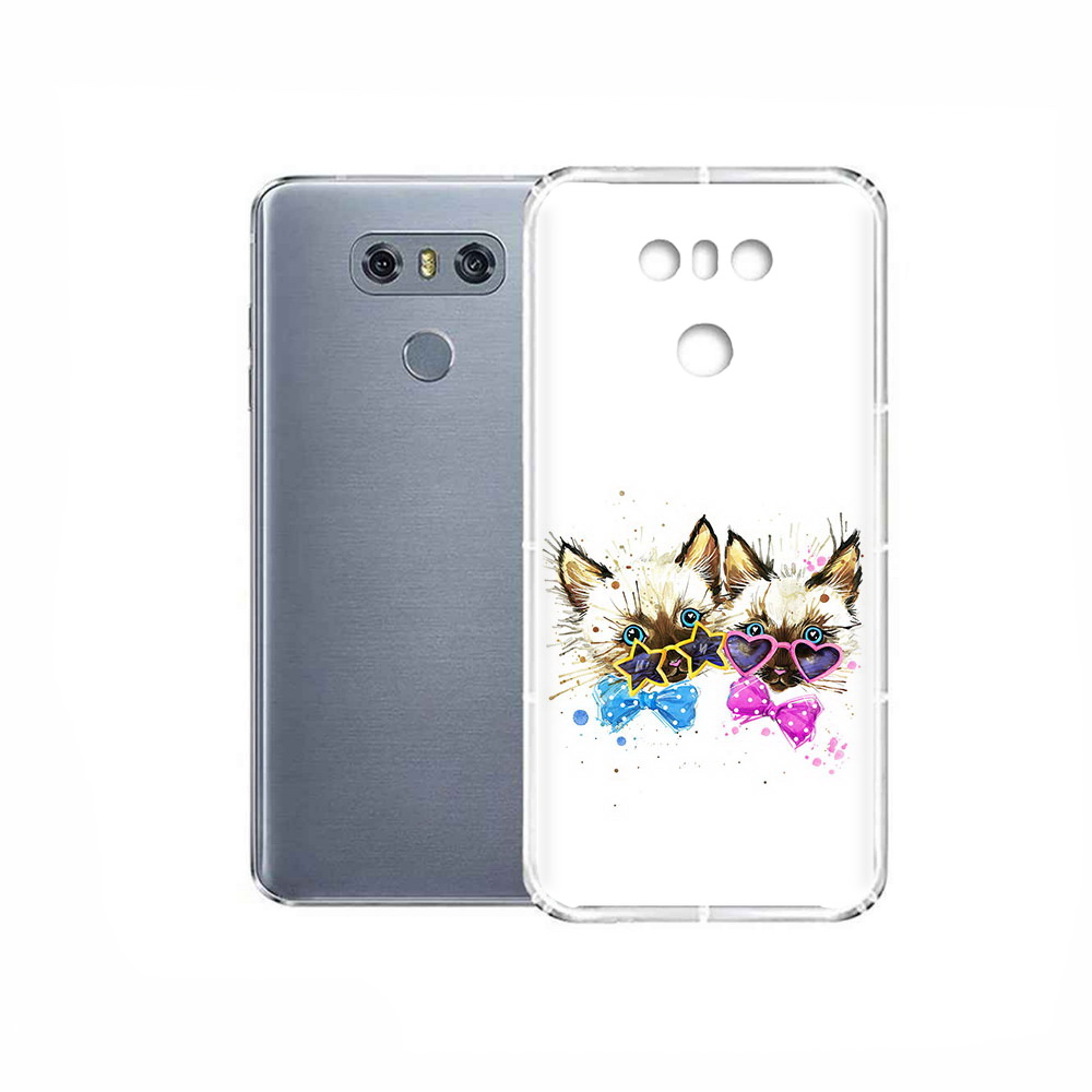 

Чехол MyPads Tocco для LG G6 милые котята, Прозрачный, Tocco