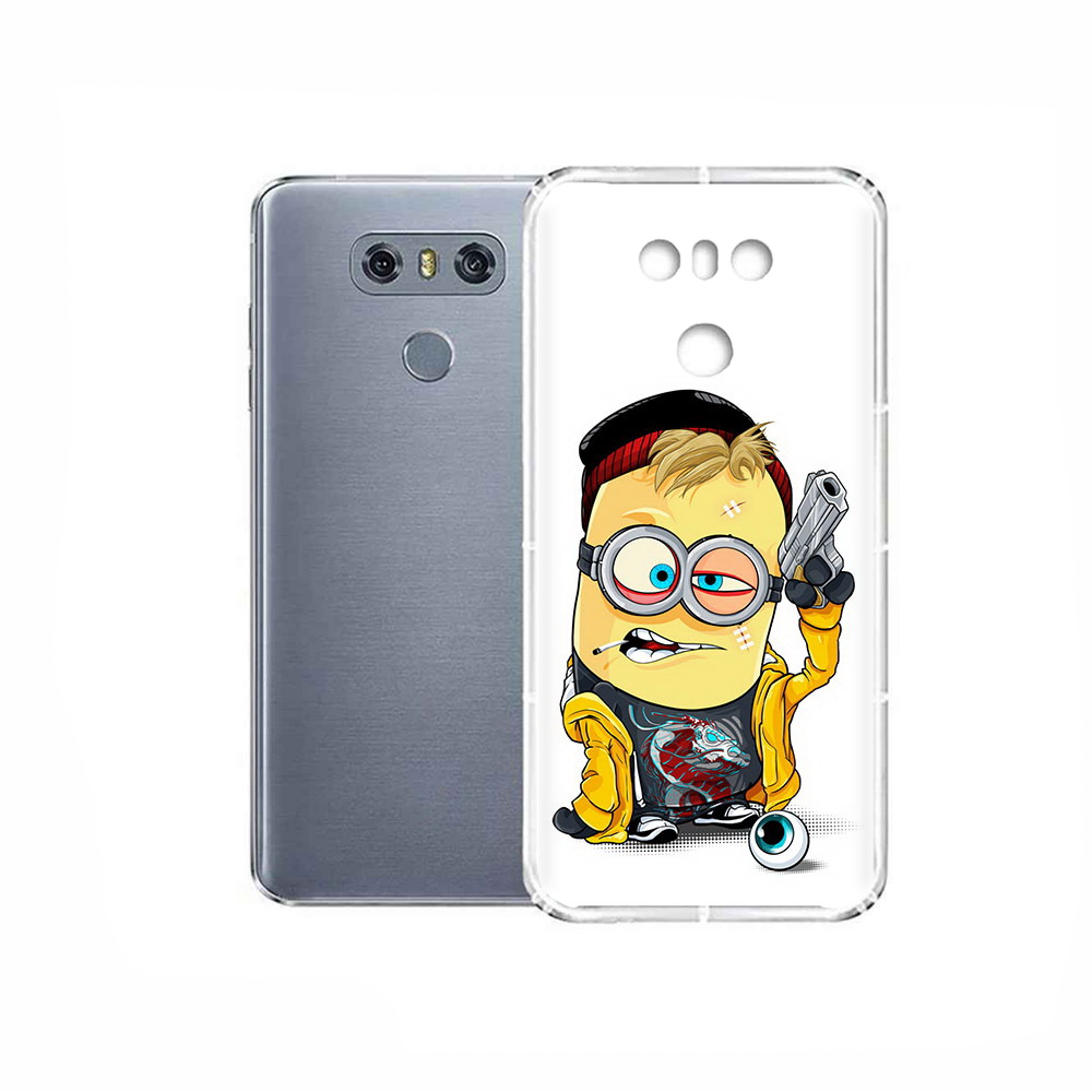 

Чехол MyPads Tocco для LG G6 миньон бандит, Прозрачный, Tocco