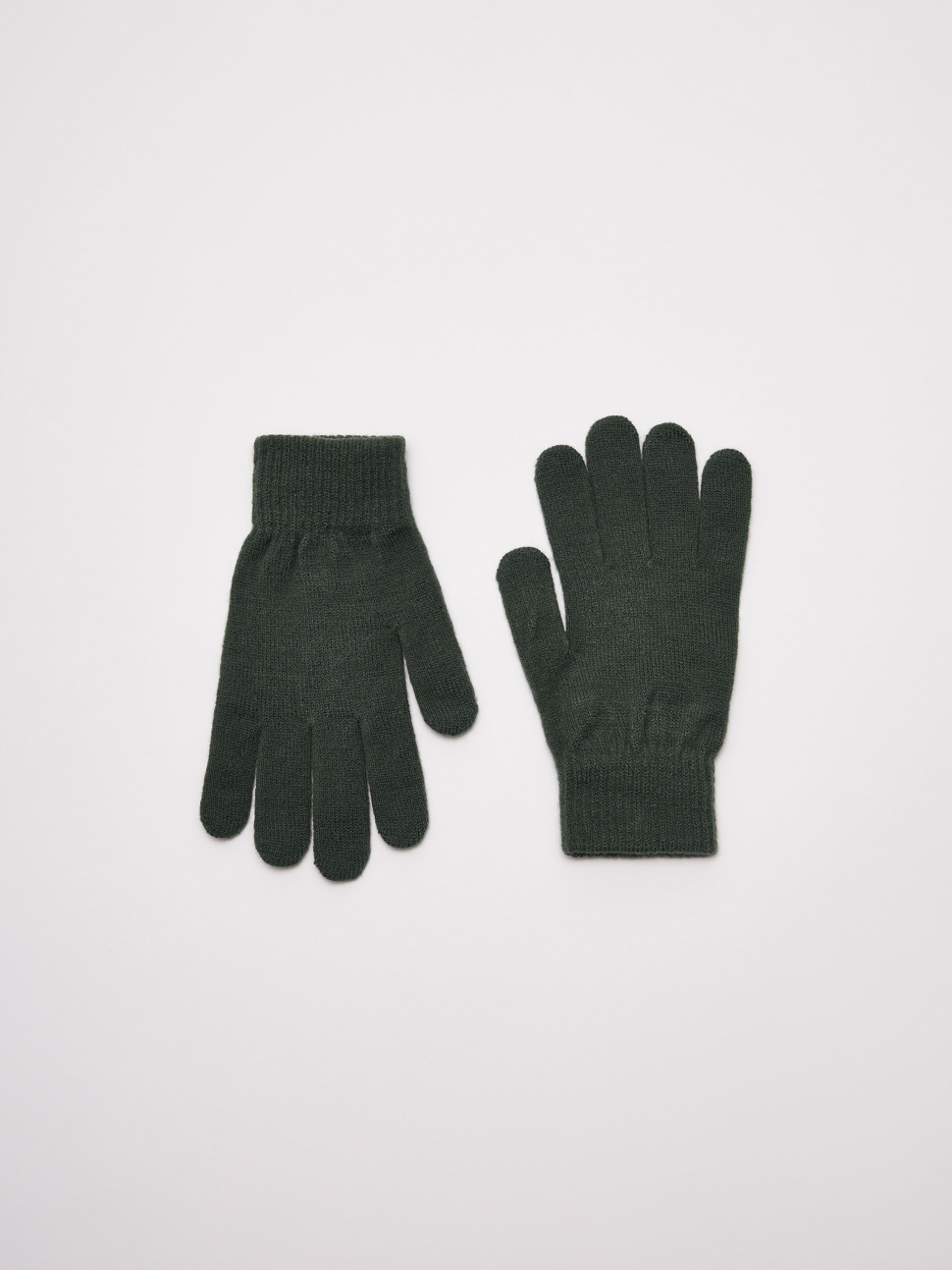 

Перчатки женские Sela Accessory 2810142901 темно-зеленые, р. S, 2810142901