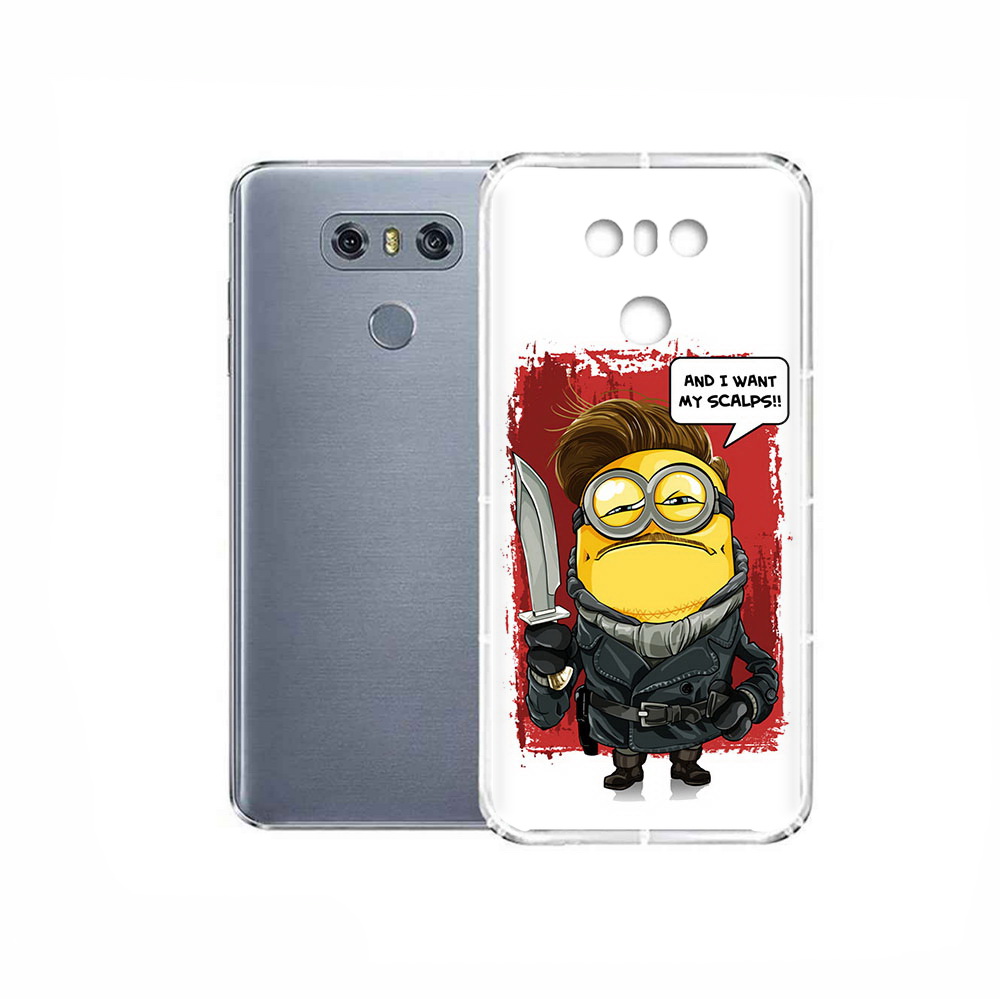 

Чехол MyPads Tocco для LG G6 миньон убийца, Прозрачный, Tocco