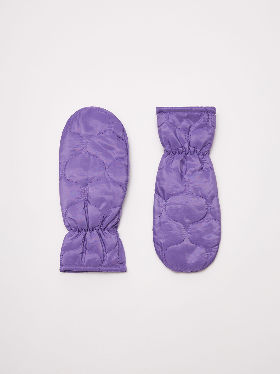 

Варежки женские Sela Accessory 2810142902, фиолетовый, 2810142902