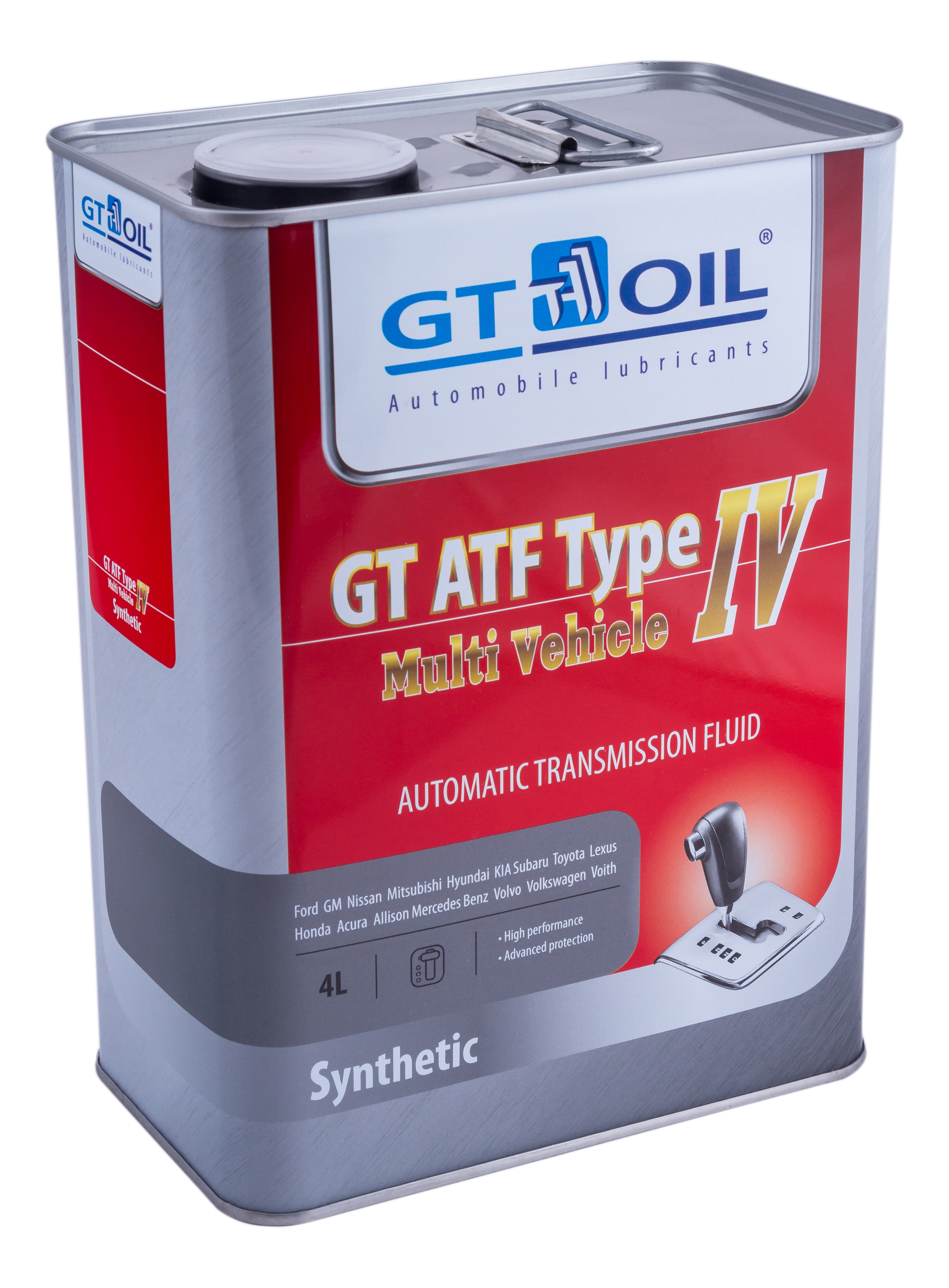 

Трансмиссионное масло GT OIL 8809059407912 Atf T-Iv Multi Vehicle