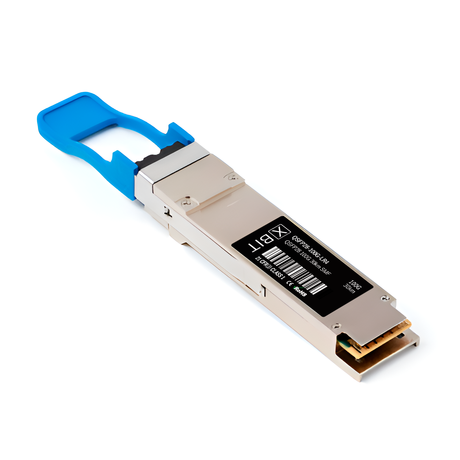 Модуль QSFP28 100G двухволоконный LR4 (14dB) 30км