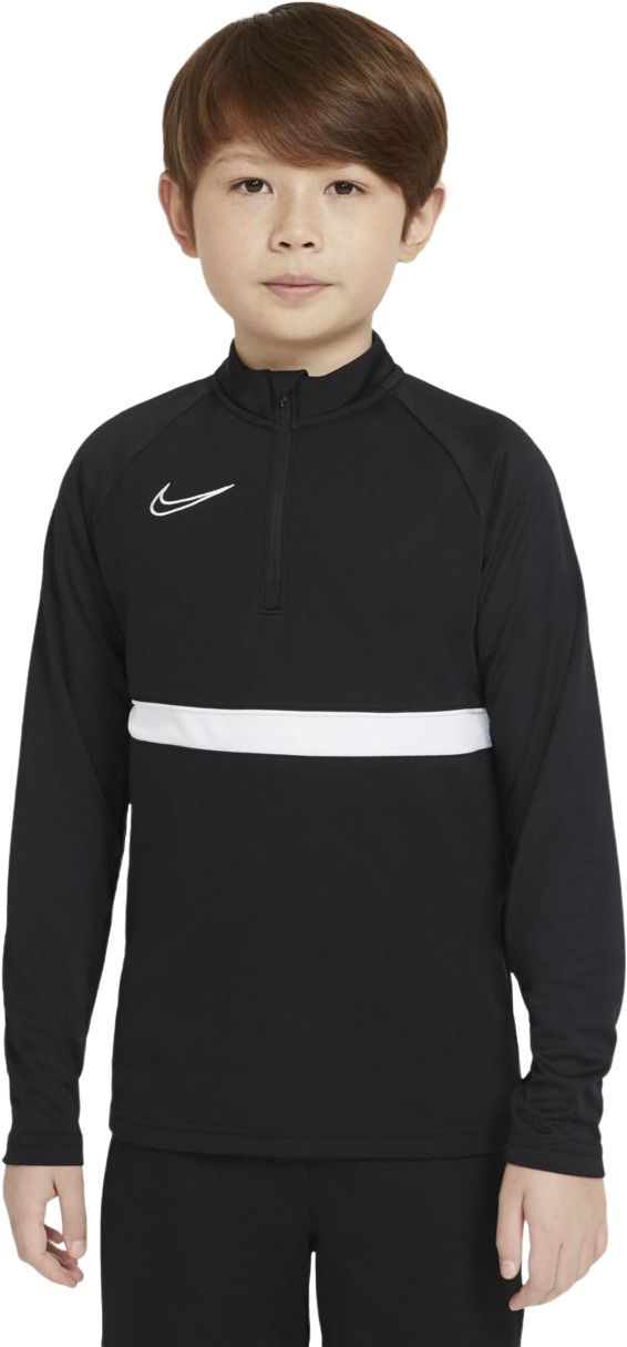 фото Лонгслив детский nike y nk dry acd21 dril top цв.черный р.164