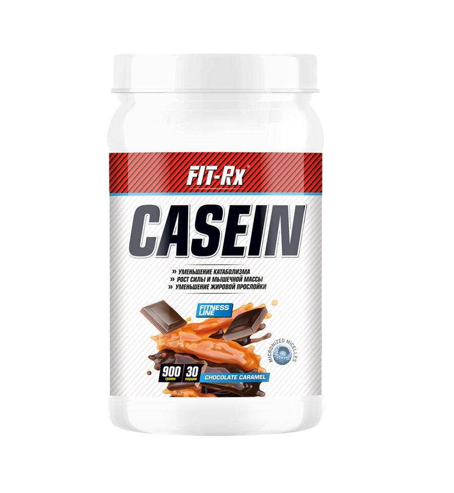 фото Протеин fit-rx casein, 900 г, chocolate caramel