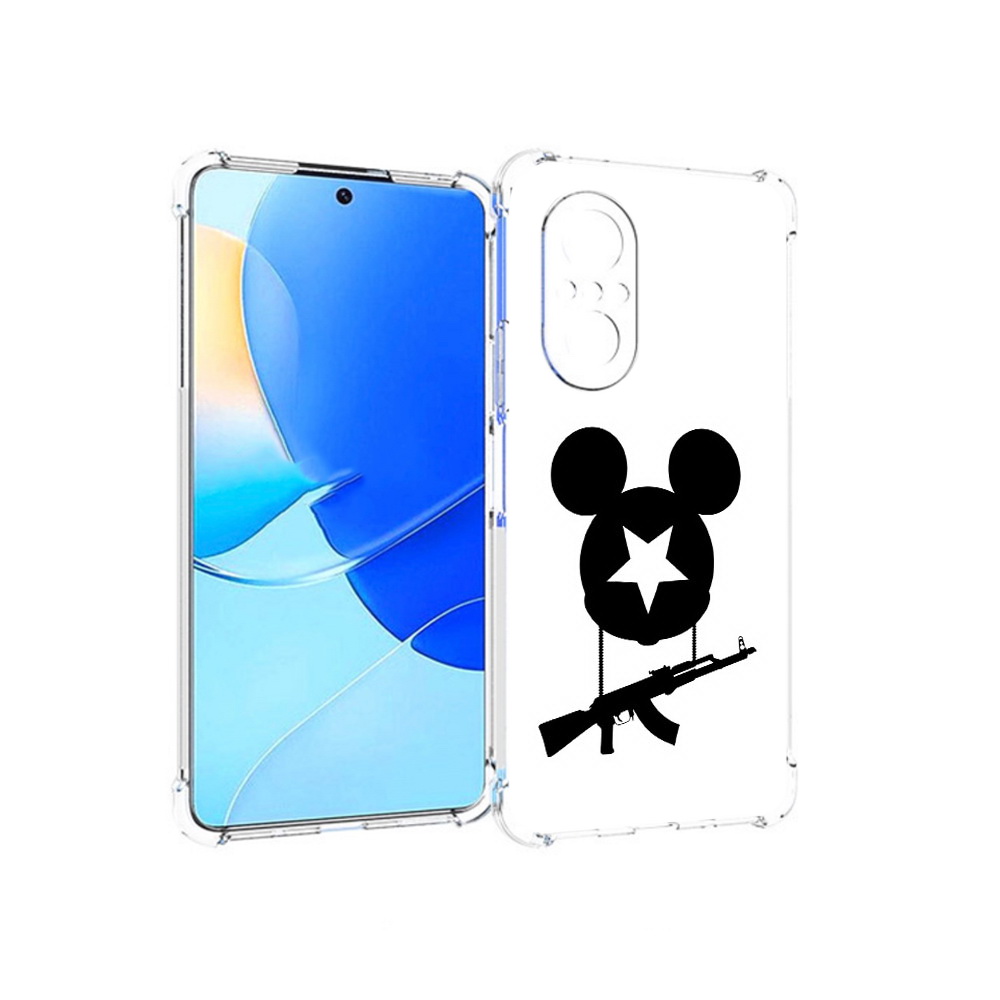 

Чехол MyPads Tocco для Huawei Nova 9 SE АК Микки, Прозрачный, Tocco