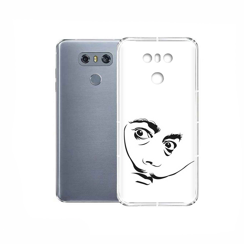 

Чехол MyPads Tocco для LG G6 мужчина с длинными усами, Прозрачный, Tocco