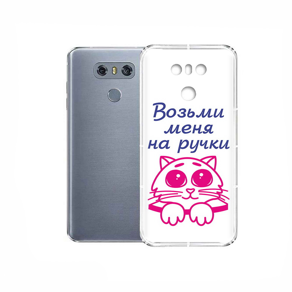 

Чехол MyPads Tocco для LG G6 мяу, Прозрачный, Tocco