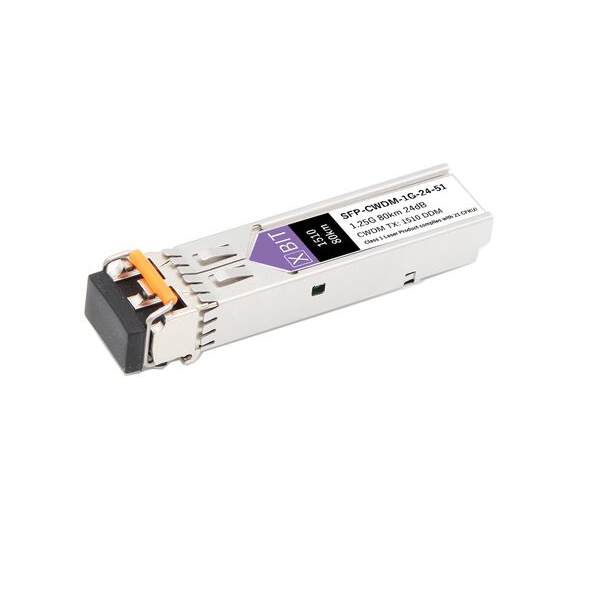 

Модуль SFP XBIT SFP 1G WDM SC (24dB) 1510нм 80км, Серебристый, SFP 1G WDM SC (24dB) 1510нм 80км