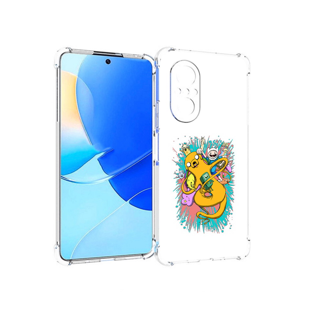 

Чехол MyPads Tocco для Huawei Nova 9 SE время приключений рисунок, Прозрачный, Tocco