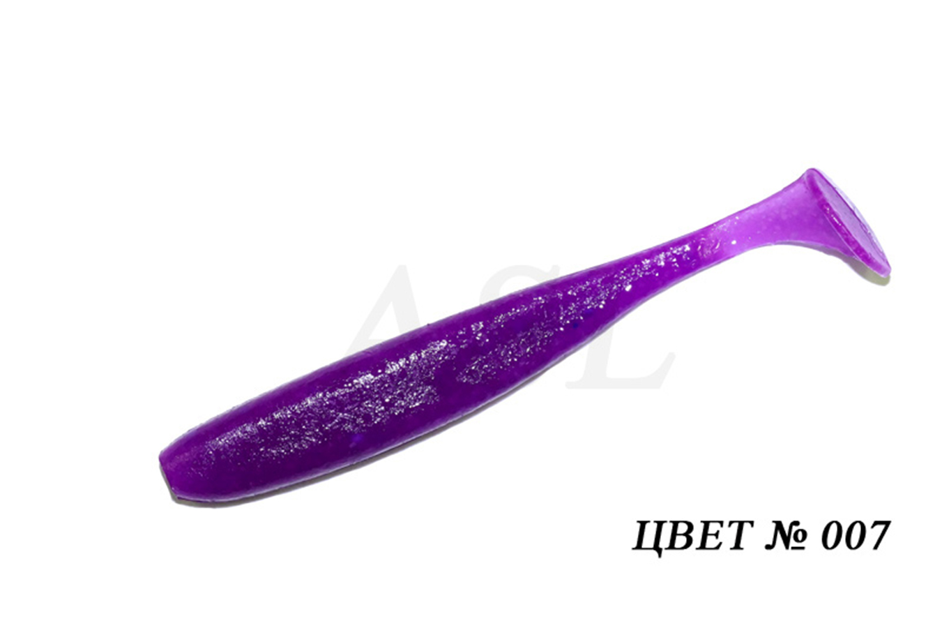 

Силиконовая приманка ASL Изи цв. 007 L-12см 5шт/уп, Изи