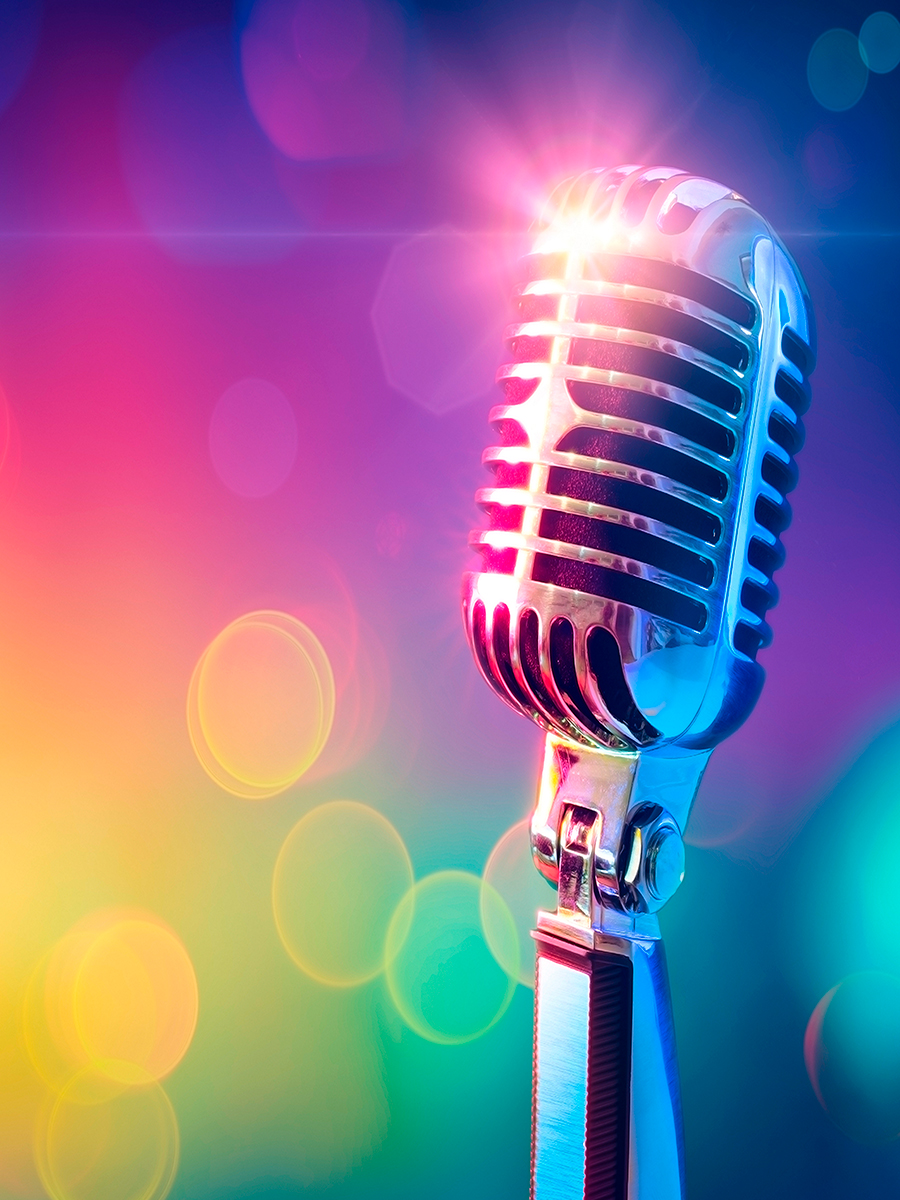 

Постер DRABS А2 ретро микрофон