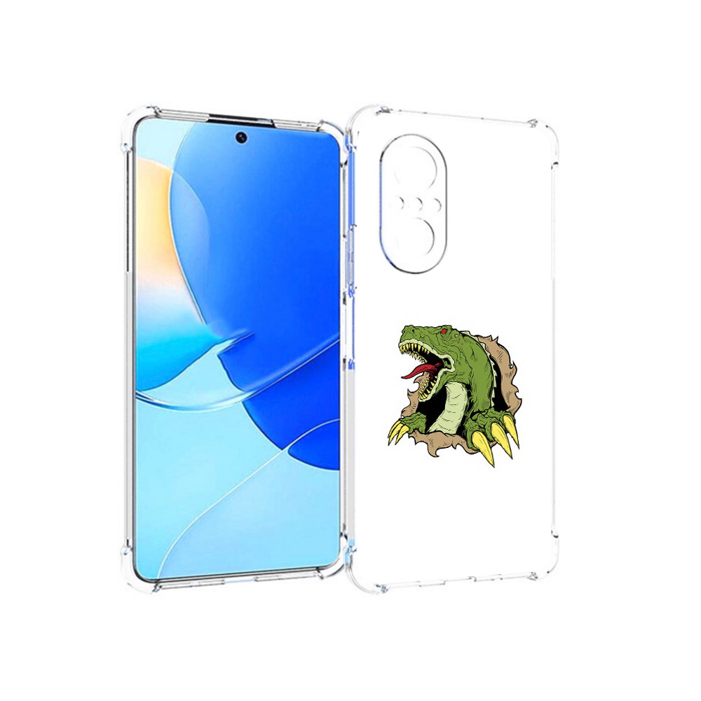 Чехол MyPads Tocco для Huawei Nova 9 SE годзила