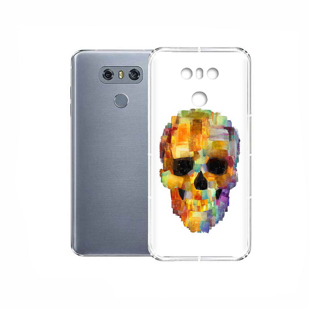 

Чехол MyPads Tocco для LG G6 нарисованный череп, Прозрачный, Tocco