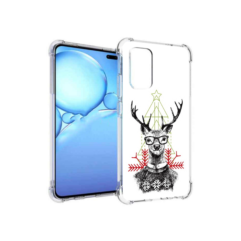 

Чехол MyPads Tocco для Vivo V19 умный олень (PT147328.392.652), Прозрачный, Tocco