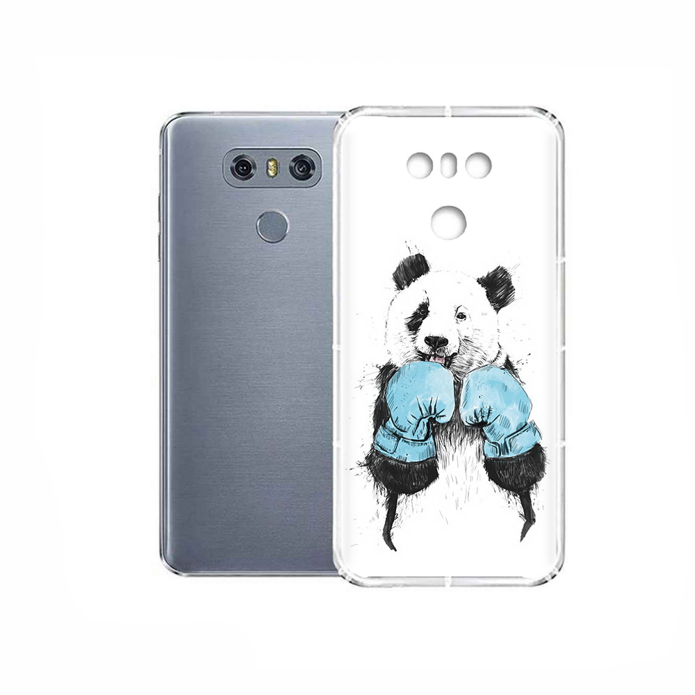 

Чехол MyPads Tocco для LG G6 панда боксер, Прозрачный, Tocco