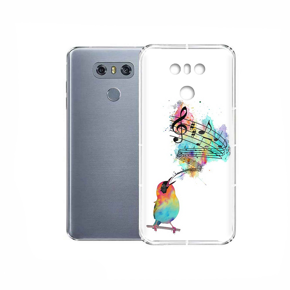 

Чехол MyPads Tocco для LG G6 певчая птичка, Прозрачный, Tocco