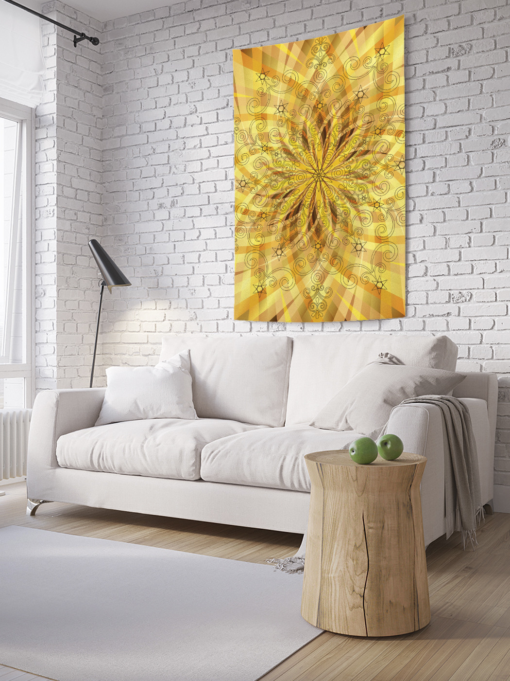 

Вертикальное фотопанно на стену JoyArty Солнечный калейдоскоп 150x200 см, Солнечный калейдоскоп