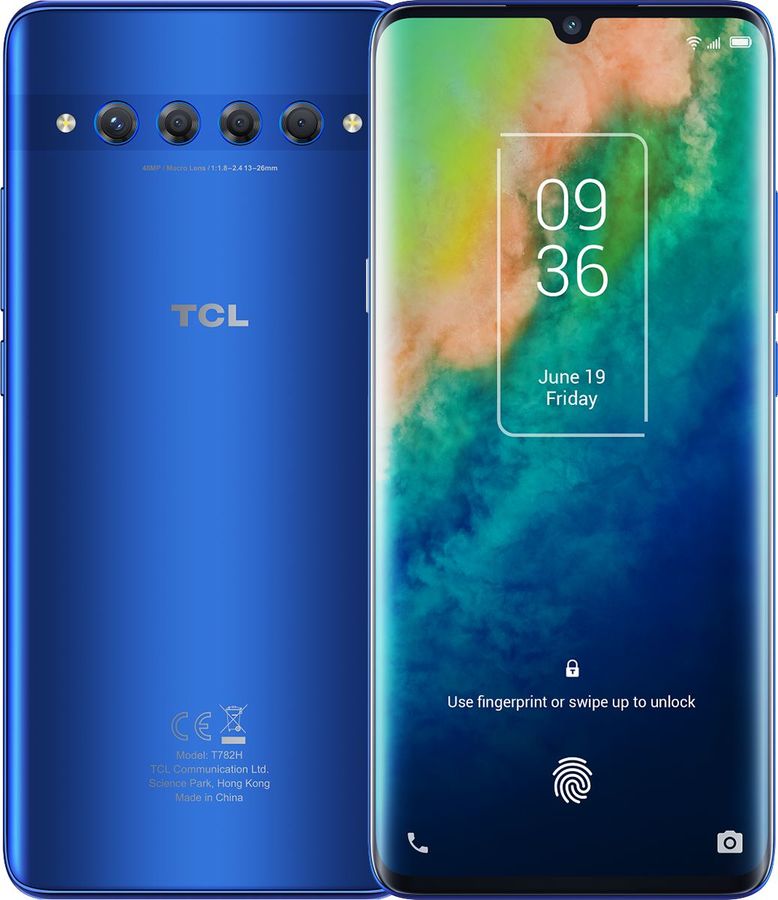 

Смартфон TCL 10 Plus 256Gb, синий