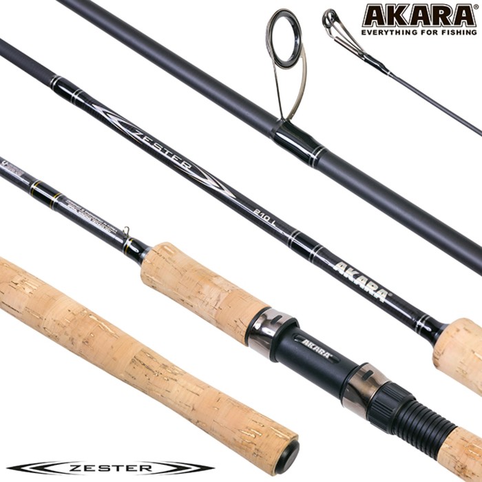 

Спиннинг штекерный Akara Zester IM7, тест 10-30 г, длина 2.4 м, 9681114
