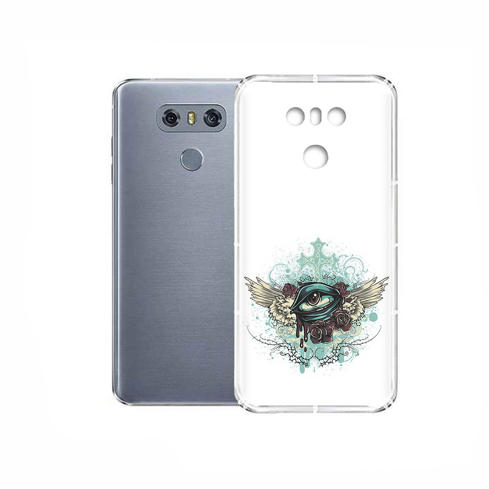 

Чехол MyPads Tocco для LG G6 плачущий глаз с крыльями, Прозрачный, Tocco