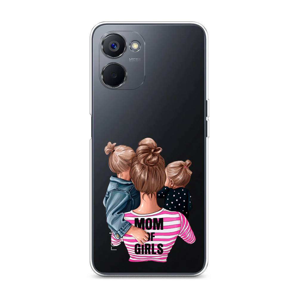 

Чехол Awog на Realme V20 "Mom of Girls", Разноцветный, 2512950-6